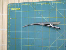 Load image into Gallery viewer, Japanese Kimono Hair Clip, Silk Fabric Long Clip, Ship from USA Happiness in Kanji