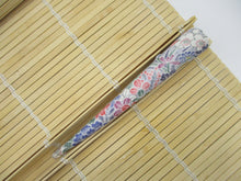 Load image into Gallery viewer, Japanese Silk Kimono Big Hair Clip, Long Fabric Covered Kimono Clip