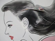 Load image into Gallery viewer, Light Purple Kimono Clip, 130mm Long Metal Alligator Clip