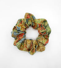 Load image into Gallery viewer, Upcycled Vintage Silk Kimono Scrunchies Ship from USA Wawbi Sabi Hair Tie