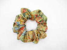 Load image into Gallery viewer, Upcycled Vintage Silk Kimono Scrunchies Ship from USA Wawbi Sabi Hair Tie