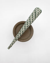 Load image into Gallery viewer, Light Blue Kimono Clip, Japanese Silk Fabric Metal Hair Accessory