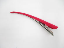 Load image into Gallery viewer, Vivid Pink Statement Silk Kimono Alligator Hair Clip