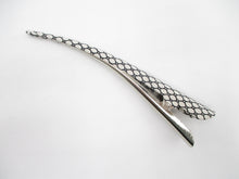 Load image into Gallery viewer, Kimono Fabric Hair Slide, Minimalist Alligator Clip 130mm 5 1/8 inches