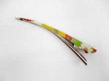 Load image into Gallery viewer, Kawaii Girls Long Alligator Clip, Minimalist Gift Silk Kimono Accessory