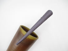 Load image into Gallery viewer, Simple Light Purple Upcycled Silk Kimono Hair Clip, Ship from USA 5 1/8 inches