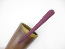 Load image into Gallery viewer, Silk Kimono Alligator Hair Clip, 130mm 5 1/8 inch Purple Rinzu Ship from USA