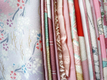 Load image into Gallery viewer, Japanese Vintage Fabric Set Pink Grab Bag