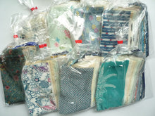 Load image into Gallery viewer, Blue Kimono Japanese Silk Remnants Set Grab Bag