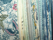 Load image into Gallery viewer, Blue Kimono Japanese Silk Remnants Set Grab Bag