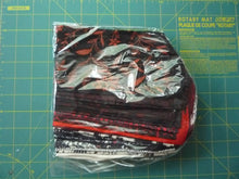 Load image into Gallery viewer, Black and Red Kimono Scraps Grab Bag