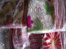 Load image into Gallery viewer, Japanese Vintage Fabric Set Pink Grab Bag