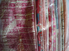 Load image into Gallery viewer, Japanese Vintage Fabric Set Pink Grab Bag