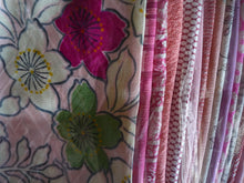 Load image into Gallery viewer, Japanese Vintage Fabric Set Pink Grab Bag