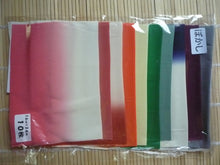 Load image into Gallery viewer, Bokashi Silk Kimono Remnants Japanese Fabric Set