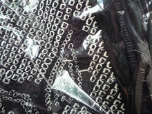 Load image into Gallery viewer, Black Japanese Silk Kimono Fabric Remnants Set 23 pieces