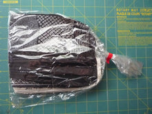 Load image into Gallery viewer, Black Japanese Silk Kimono Fabric Remnants Set 23 pieces