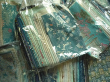 Load image into Gallery viewer, Blue Kimono Japanese Silk Remnants Set Grab Bag