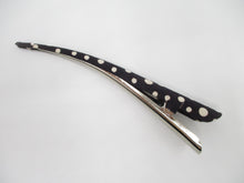 Load image into Gallery viewer, Japanese Silk Kimono Big Hair Clip, Long Fabric Covered Kimono Clip
