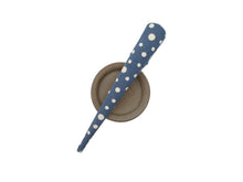 Load image into Gallery viewer, Bluish Gray Minimalist Hair Accessory 130mm Beak Style Upcycled Fabric Clip
