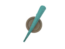 Load image into Gallery viewer, Japanese Kimono Long Alligator Clip, Ship from USA Turquoise Teal Blue
