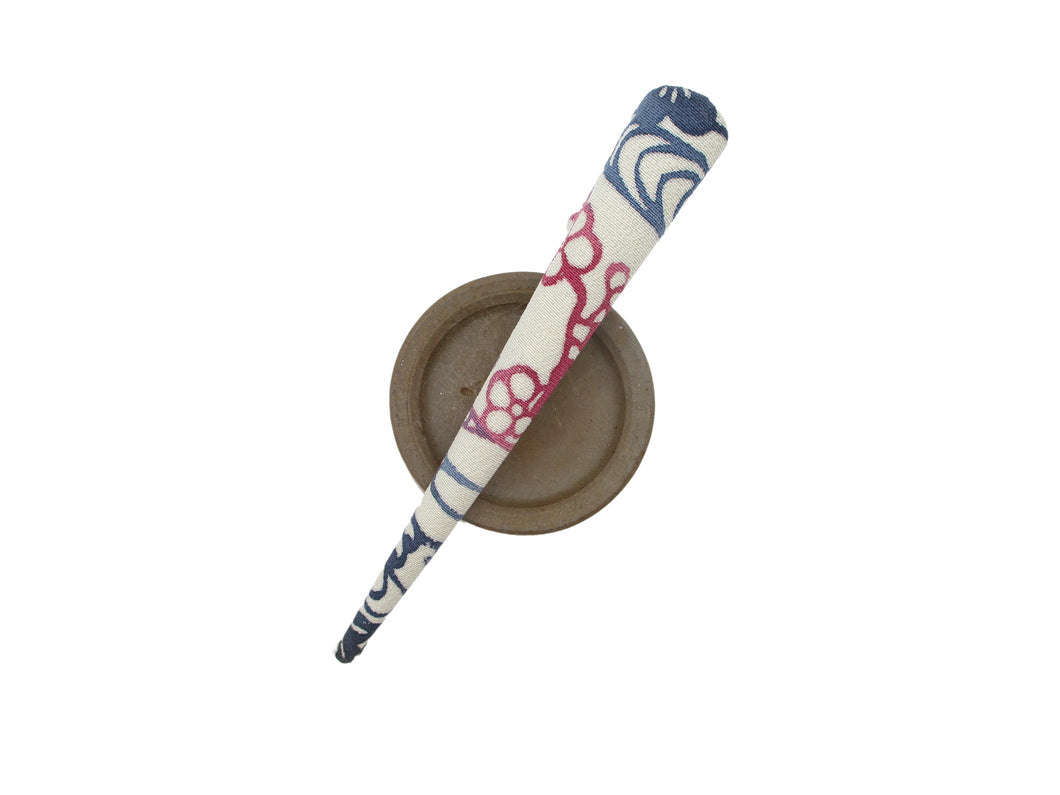 Katazome Silk Recycled Kimono Hair Clip, Japanese Gift Idea