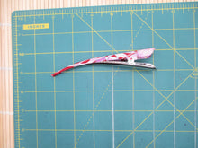 Load image into Gallery viewer, Purple Pink Floral Japanese Silk Kimono Hair Clip, Ship from USA
