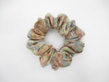 Load image into Gallery viewer, Vintage Kimono Chirimen Silk Scrunchy, Ship from USA Eco Friendly
