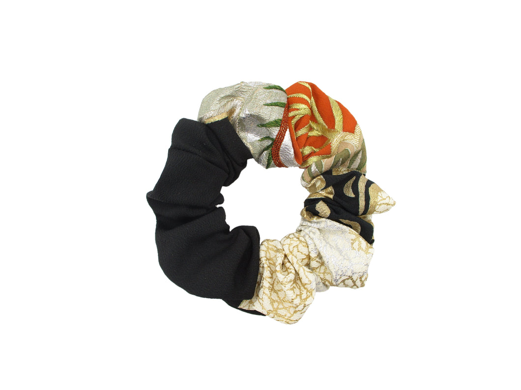 Tomesode Metalilc Colors Formal Silk Scrunchie Ship from USA