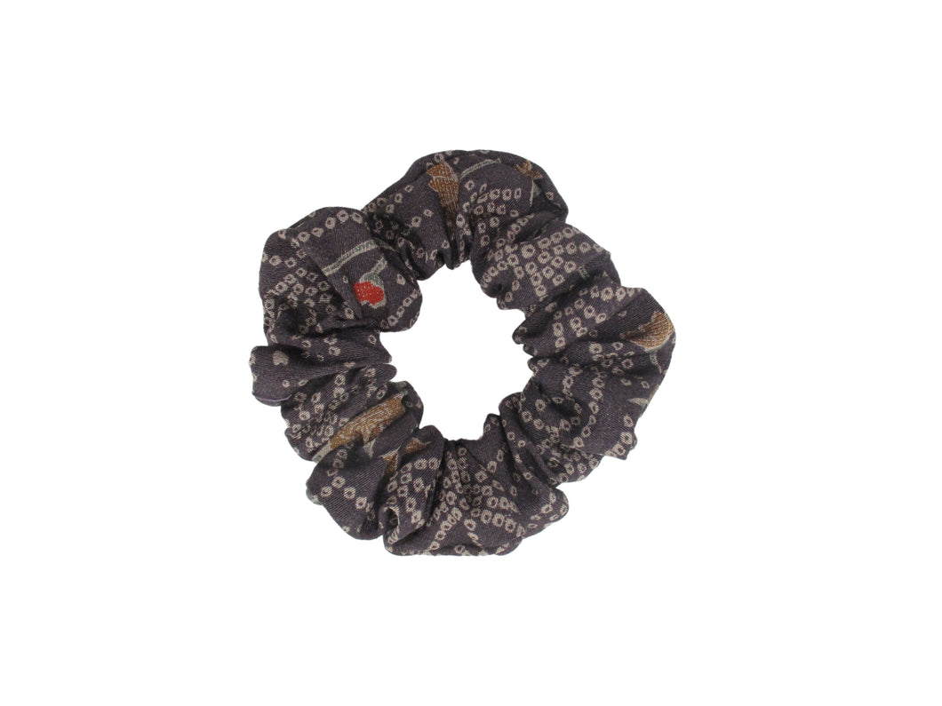 Eco Friendly Upcycled Silk Kimono Vintage Fabric Scrunchies Ship from USA