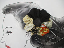 Load image into Gallery viewer, Tomesode Metalilc Colors Formal Silk Scrunchie Ship from USA

