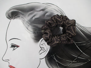Eco Friendly Upcycled Silk Kimono Vintage Fabric Scrunchies Ship from USA