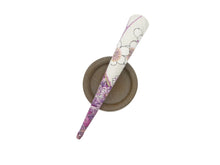 Load image into Gallery viewer, Pink Purple Blue Vintage Silk Kimono Silk Kimono Hair Clip, Ship from USA
