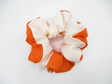 Load image into Gallery viewer, Orange Ombre Silk Kimono Scrunchies, Ship from USA
