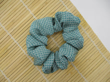 Load image into Gallery viewer, Eco Friendly Recycled Silk Kimono Scrunchies, Simple Kimono Hair Tie
