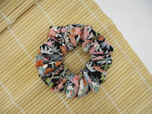 Load image into Gallery viewer, Vintage Silk Kimono Scrunchies, Ship from USA Eco Friendly Gift Floral

