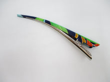 Load image into Gallery viewer, Hair Claw, Japanese Eco Friendly Silk Recycled Kimono Covered Hair Clip
