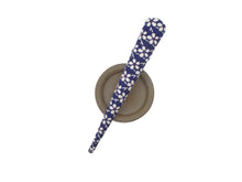 Load image into Gallery viewer, Purple Floral Silk Japanese Fabric Kimono Alligator Hair Clip
