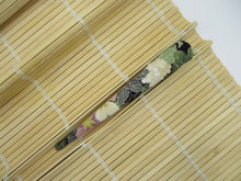 Load image into Gallery viewer, Statement Kimono Clip, Tomesode Minimalist Hair Stick 130mm Metal
