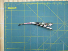 Load image into Gallery viewer, Statement Kimono Clip, Tomesode Minimalist Hair Stick 130mm Metal
