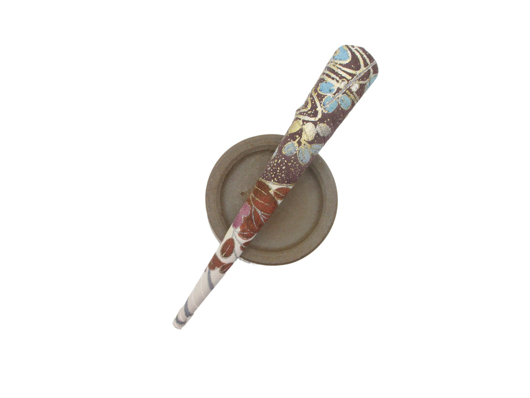 Eco Friendly Kimono Hair Clip, Long Metal Alligator Clip