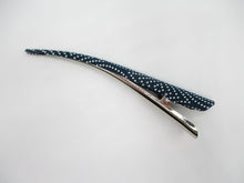 Load image into Gallery viewer, Blue Kimono Hair Clip, Minimalist Japanese Hair Claw Ship from USA
