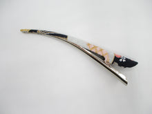 Load image into Gallery viewer, Japanese Silk Fabric Hair Claw, Kimono Clip
