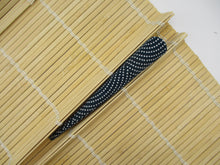 Load image into Gallery viewer, Blue Kimono Hair Clip, Minimalist Japanese Hair Claw Ship from USA
