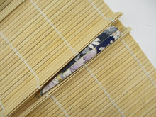 Load image into Gallery viewer, Elegant Upcycled Eco Friendly Kimono Hair Clip, 130mm Alligator Clip
