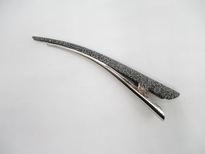 Kimono Hair Chopstick, Ship from USA Hair Clip 130mm 5 1/8 inch Gray