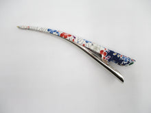 Load image into Gallery viewer, Big Hair Clip, Japanese Vintage Recycled Silk Kimono Hair Clip 130mm
