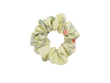 Load image into Gallery viewer, Silk Kimono Fabric, Japanese Vintage Fabric Scrunchy Ship from USA
