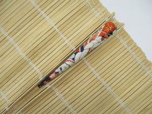 Japanese Traditional Pattern Silk Kimono Big Hair Clip, Japanese Floral