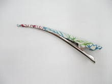 Load image into Gallery viewer, Katazome Long Silk Kimono Hair Clip Ship from USA
